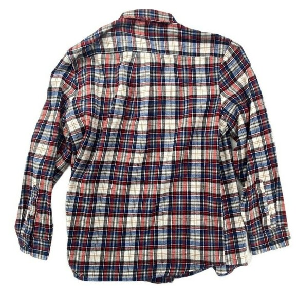 St Johns Bay Shirt Men's Size XL Quilted Flannel Plaid Tartan Long Sleeve - Picture 5 of 6